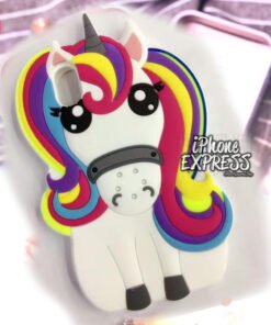 New Hot 3D Silicone Soft Rainbow Unicorn Case
