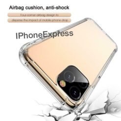 Alternative view of Transparent Anti shock Anti Knock iPhone Silicon Case with Tough Edges