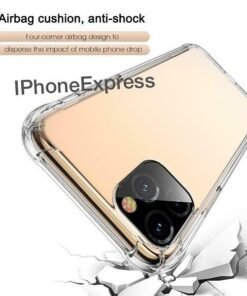 Alternative view of Transparent Anti shock Anti Knock iPhone Silicon Case with Tough Edges
