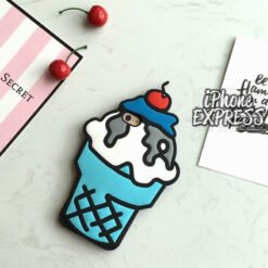 Fashion 3d Icecream soft silicon iPhone back cover