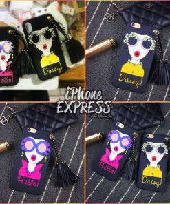 Hello Daisy DOLL soft iPhone Case with Tassel
