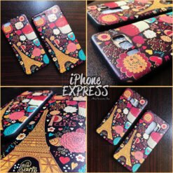 URBAN COLORFUL RETRO FEEL-ABLE PRINTED iPhone silicon soft CASE