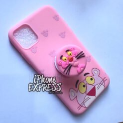 Alternative view of New PinK Panth er Case with Free Grip