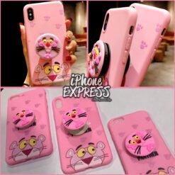 New PinK Panth er Case with Free Grip