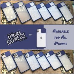 Slide Camera Lens Protection Phone Case For All iPhones in Pakistan