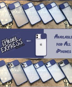 Slide Camera Lens Protection Phone Case For All iPhones in Pakistan