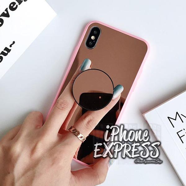 New Mirror iPhone case with Mirror Pop Grip holder