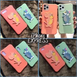 3D T O M & J E R R Y on Top of iPhone Covers and Cases