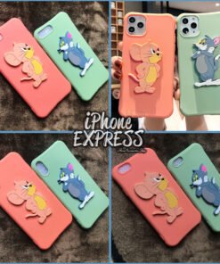 3D T O M & J E R R Y on Top of iPhone Covers and Cases