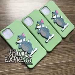 Alternative view of 3D T O M & J E R R Y on Top of iPhone Covers and Cases