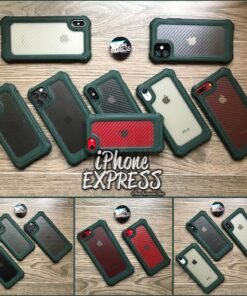 Commando Green Anti Knock Anti Shock Anti Slip Textured Soft Sides Protective BackCover