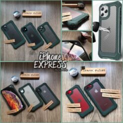 Alternative view of Commando Green Anti Knock Anti Shock Anti Slip Textured Soft Sides Protective BackCover