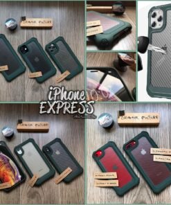 Alternative view of Commando Green Anti Knock Anti Shock Anti Slip Textured Soft Sides Protective BackCover