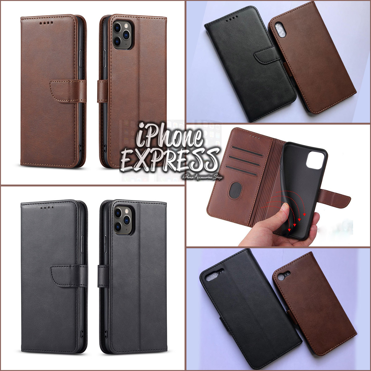 Leather Flip Cover
