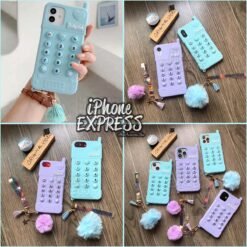 3D Fancy Stylish Soft silicon Antenna Phone case with furball Tassel for iPhones