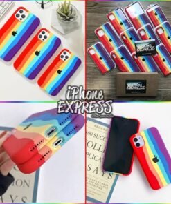 Alternative view of New ColorFul RAINBOW iPhone Case Silicon Soft case (Covers completely) with free Matching POP holder