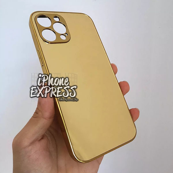 iPhone all Models Gold Platted Shock Proof Case Buy in Pakistan –