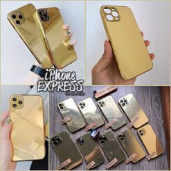 Electroplated Golden Mirror iPhone case