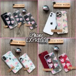 Alternative view of New Thick Transparent Highly Protective Exquisite Silicon Floral Case