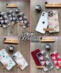 Alternative view of New Thick Transparent Highly Protective Exquisite Silicon Floral Case