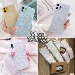 Premium White ShinyGlossy Translucent High Quality Silicon iPhone Protective Case