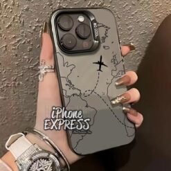 Alternative view of Journey Awaits TravelMap Print Case for iPhones in Pakistan